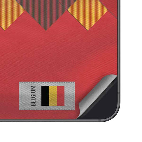 Belgium Soccer Flag Galaxy S25 Plus Skin